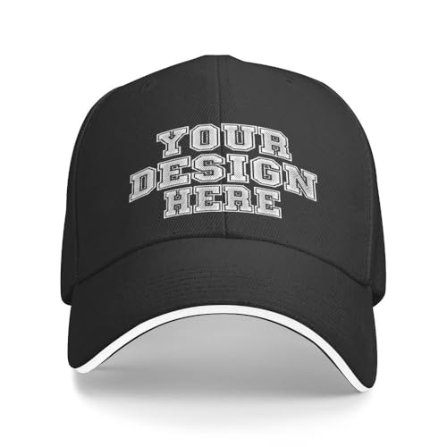KYZMZC Custom Hats Ihr Design Hier Personalisierte Mütze Entwerfe Deine eigene Trucker-Mütze von KYZMZ
