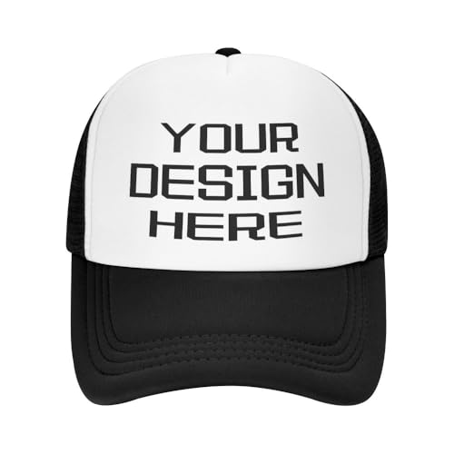 KYZMZC Custom Hats Personalisierter Hut Entwerfen Sie Ihren eigenen Benutzerdefinierten Hut-Logotext von KYZMZ