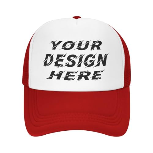 KYZMZC Custom Hats Personalisierter Hut Fügen Sie Bild, Text und Logo hinzu, um Ihren eigenen Hut zu entwerfen von KYZMZ