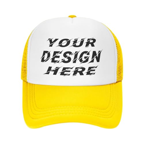KYZMZC Custom Trucker Hat mit Text-Logo. Entwerfen Sie Ihre eigenen Hüte für Männer. Custom Hat KYZMZC Custom Trucker Hat mit Text-Logo. Entwerfen Sie Ihre eigenen Hüte für Männer. Custom Hat von KYZMZ