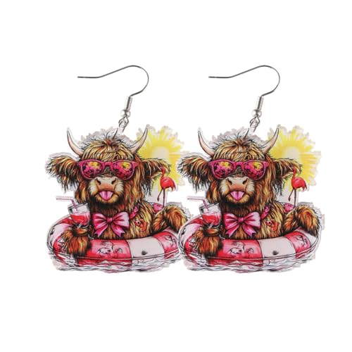 Hawaiianische tropische Acryl-Ohrringe, Bohemia, Cocktail-Getränke, Tropfen-Ohrringe für Frauen, niedlicher Flamingo, Hochlandkuh, Harz-Ohrringe, Sommer-Strand-Schmuck, Acryl, Kein Edelstein Hawaiianische tropische Acryl-Ohrringe, Bohemia, Cocktail-Getränke, Tropfen-Ohrringe für Frauen, niedlicher Flamingo, Hochlandkuh, Harz-Ohrringe, Sommer-Strand-Schmuck, Acryl, Kein Edelstein von KZL