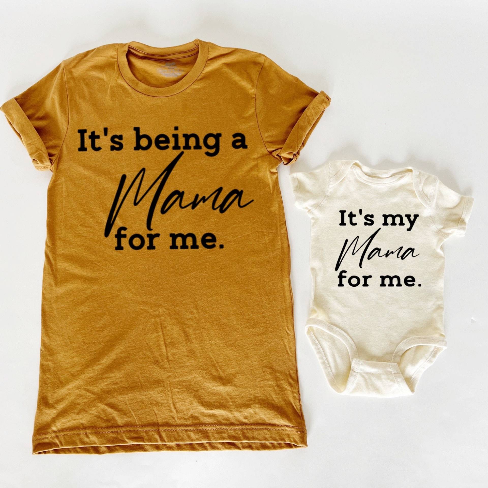 Mama Und Baby Outfits | Passende Ich Kleidung Mini Mutter Tochter Passend Ich Shirts von KaAnsDesigns