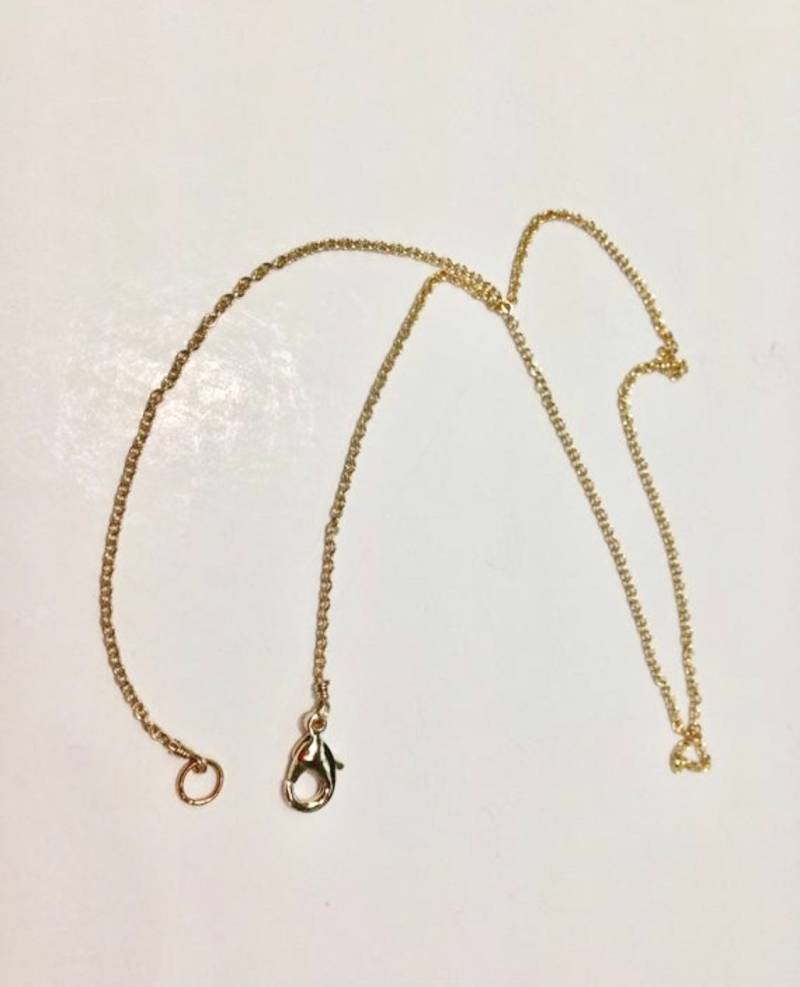 Gelbgold Gefüllte Kette in 40 cm von KaLaiWong