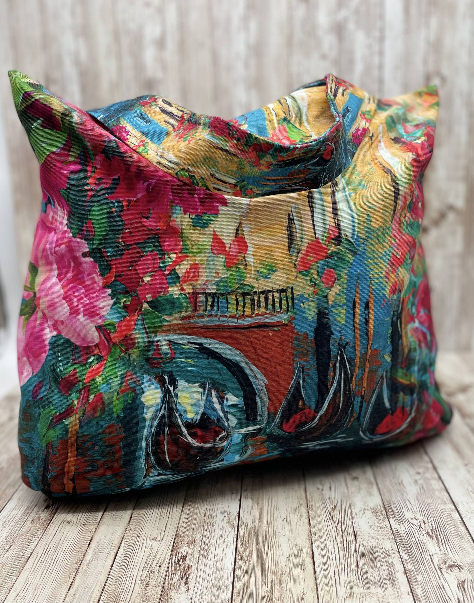 Shopper Canvas, Wendetasche, Strandtasche Shopper Canvas, Wendetasche, Strandtasche von KaMaMiArtundDesign