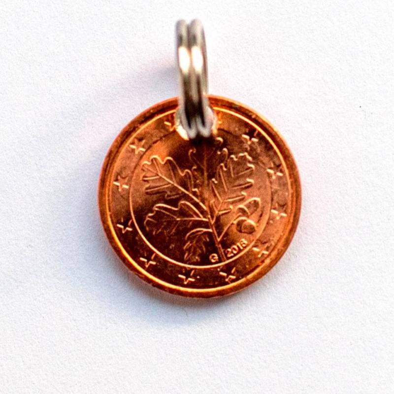 2016 9. 10. Geburtstag Glücks-Cent, Geburtsjahr Schlüsselanhänger Bettelarmband Hochzeitstag Münze Weihnachten Geschenk Unter 10 Euro von KaOck