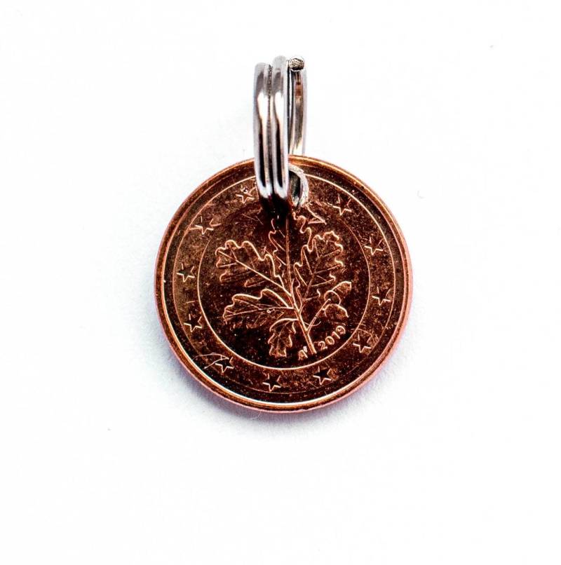 2019 6. Geburtstag Cent Schlüsselanhänger Bettelarmband Hochzeitstag Geschenk Kind Mitbringsel Schuleinführung Kindertag Kindergeburtstag von KaOck