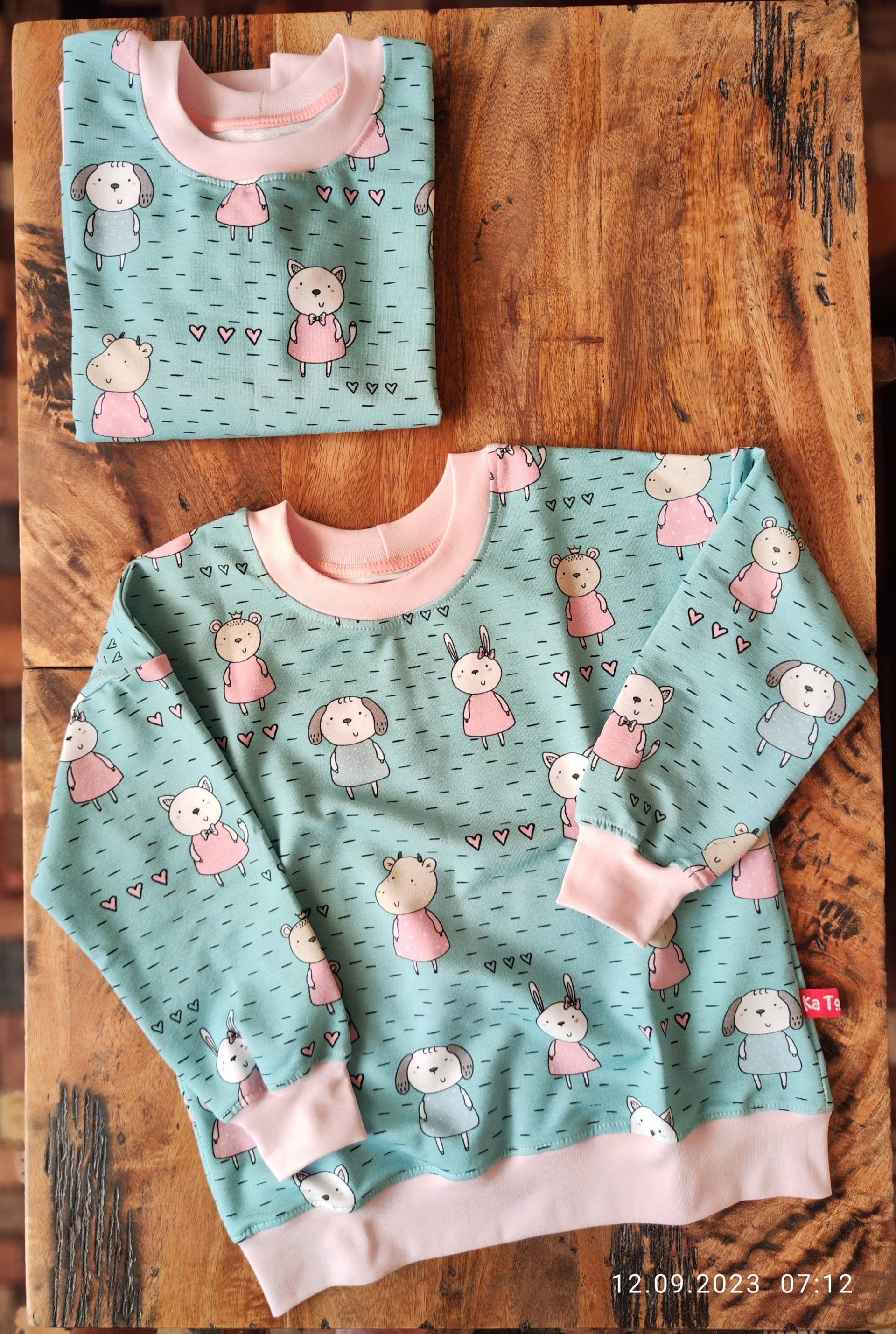 Oversized Sweater Gr. 104 von KaTonkelBoutique