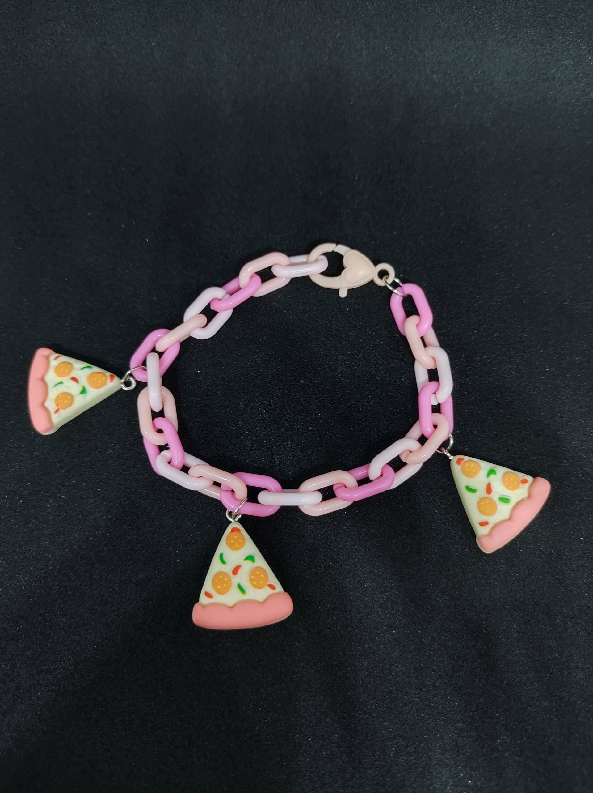 Pinkes Pizza Armband Pinkes Pizza Armband von KaWhyNot