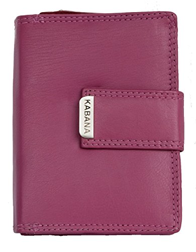 Kabana Damen Rosa Leder Geldbörse Hochformat Kabana Damen Rosa Leder Geldbörse Hochformat von Kabana