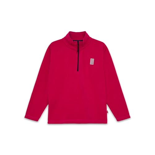 Kabooki Lego LWSINCLAIR 702 Lego Fleece Pullover Für Kinder | Größe: 128 | Farbe: Dark Pink von Kabooki