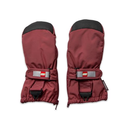Kabooki Unisex Kinder LWARIPO 703-Fäustlinge mit Membran Fäustlinge, Light Bordeaux, 80 von Kabooki