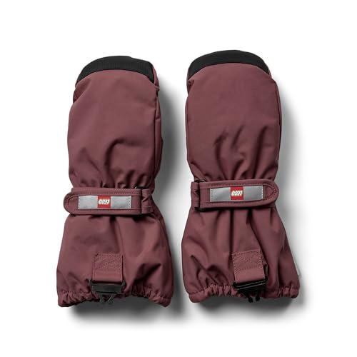 Kabooki Unisex Kinder LWATLIN 706-Fäustlinge mit Membran Fäustlinge, Light Bordeaux, 104 von Kabooki