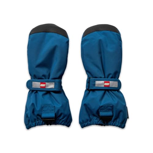 Kabooki Unisex Kinder LWATLIN 706-Fäustlinge mit Membran Fäustlinge, Middle Blue, 158/164 von Kabooki