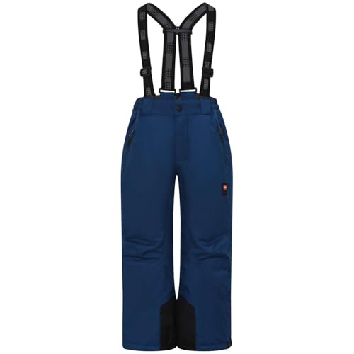 Kabooki Unisex Kinder LWPARAW 702-SKI Pants Hose, Dark Blue, 128 von Kabooki