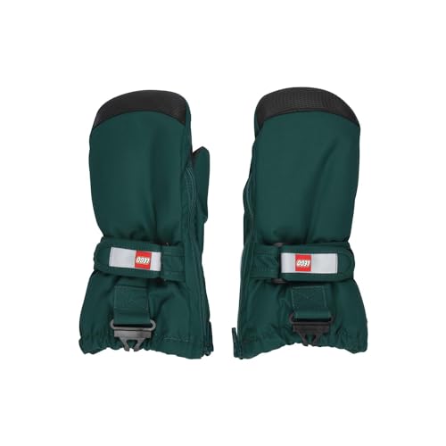 Kabooki Unisex LWARIPO 703-MITTENS W/MEM. Fäustlinge, Dark Green, 80 von Kabooki
