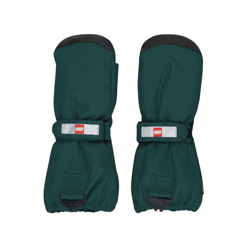 Kabooki Unisex LWATLIN 706-MITTENS W/MEM. Fäustlinge, Dark Green, Regular von Kabooki