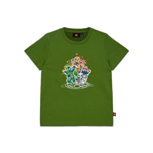 Lego Ninjago T-Shirt für Kinder | Kurzarm | T-Shirt für Jungen | 100% weicher Baumwolle |104 | Twist of Lime Lego Ninjago T-Shirt für Kinder | Kurzarm | T-Shirt für Jungen | 100% weicher Baumwolle |104 | Twist of Lime von Kabooki
