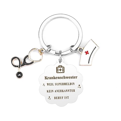 Krankenschwester Geschenke,Krankenschwester Geschenke,Geschenke für Krankenschwestern,Krankenschwester Zubehör,Schlüsselanhänger Krankenschwester,Geschenk Krankenschwester,Geschenk Krankenschwester von Kabulae