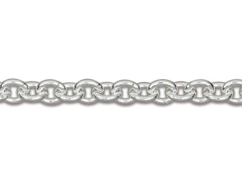 sterling Silber Kabelkette - 22 "/ 55cm sterling Silber Kabelkette - 22 "/ 55cm von KachaStones