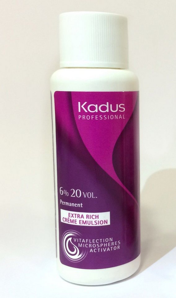Kadus Haarfarbe Kadus Professional Permanent Wasserstoff 6% 60ml Kadus Haarfarbe Kadus Professional Permanent Wasserstoff 6% 60ml von Kadus