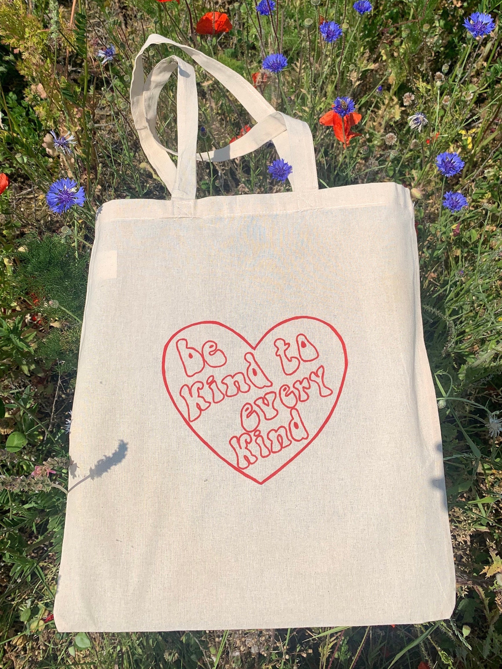 Jutebeutel | Stofftasche Herz Qoute Jutebeutel | Stofftasche Herz Qoute von KaedeCrafts