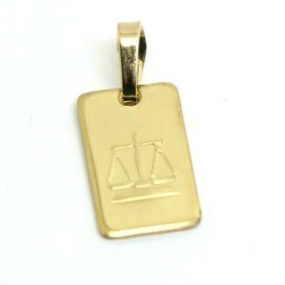 Echt Neu 9Ct 9K Gelbgold Rechteck Sternzeichen Anhänger - Alle Verfügbar Echt Neu 9Ct 9K Gelbgold Rechteck Sternzeichen Anhänger - Alle Verfügbar von KaedesignsJewellery