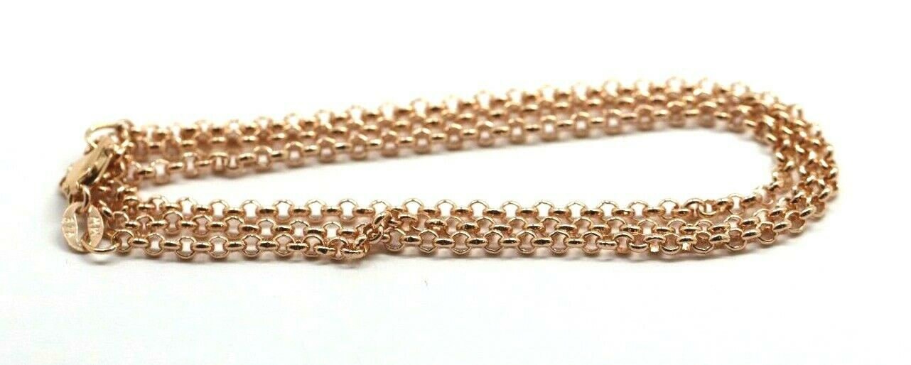 Echte 9Ct Rose Gold Belcher Kette Halskette 45cm 5, 46 Gramm Free Express von KaedesignsJewellery