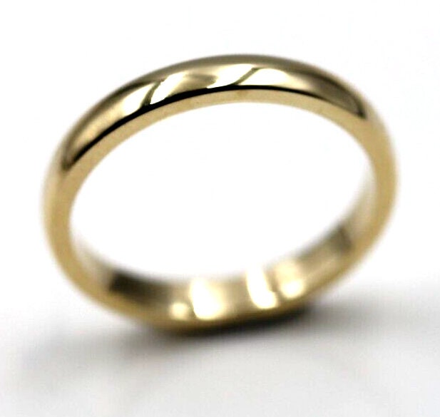 Echte Massive 9 Karat Gelbgold 2.5mm Ehering Ring Größe L 1/2 von KaedesignsJewellery