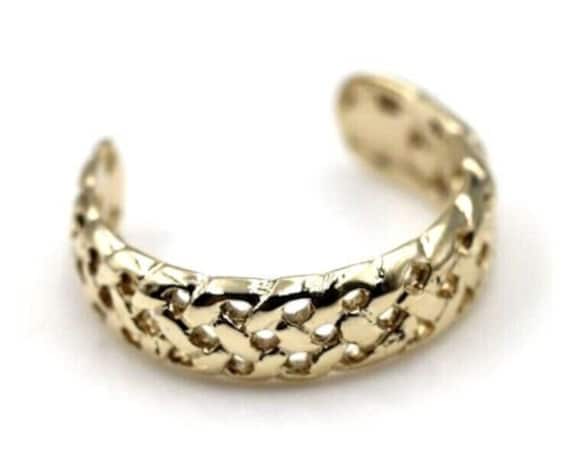 Echtes Massives 9 Karat Gelbgold Oder Roségold Sterlingsilber Weave Toe Ring 264 Echtes Massives 9 Karat Gelbgold Oder Roségold Sterlingsilber Weave Toe Ring 264 von KaedesignsJewellery