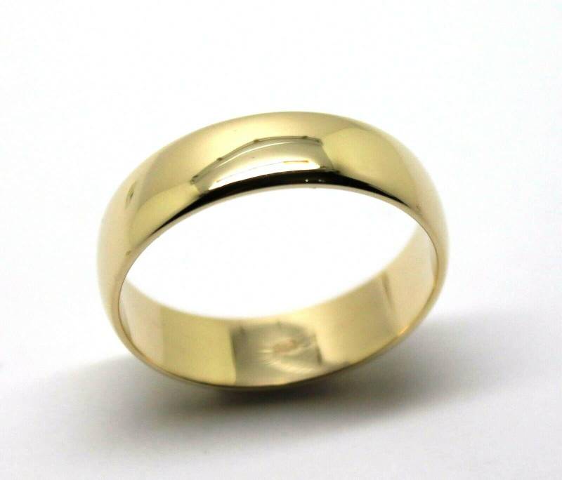 Kaedesigns Echter Massiv 9Kt Gelb, Rose Oder Weißgold Ehering Größe U 6 Mm Breit von KaedesignsJewellery