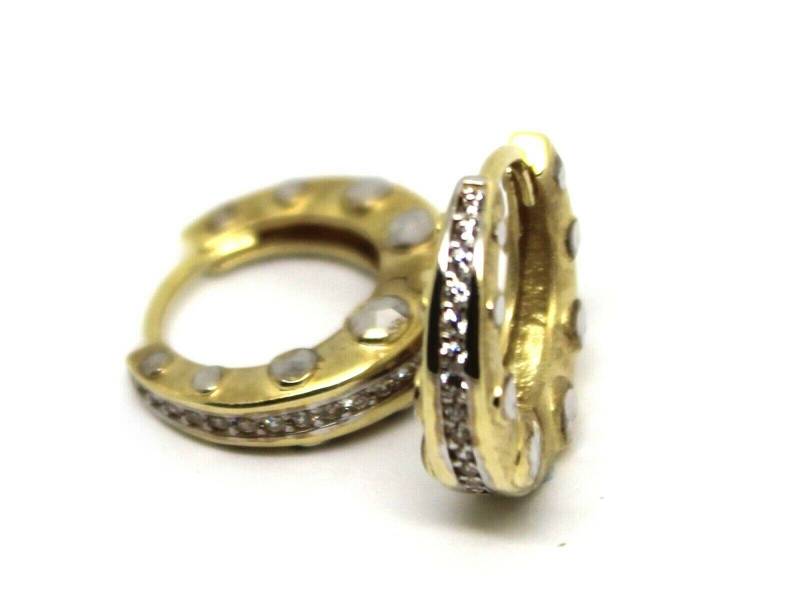 Kaedesigns Neue Echte 9Ct 9K Gelbgold Hoop Cz Ohrringefree Express Post von KaedesignsJewellery