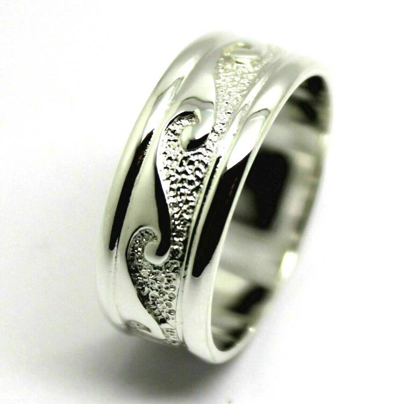 Kaedesigns Neue Massiv Echt Sterling Silber 925 Surf Wave Ring Größe X von KaedesignsJewellery