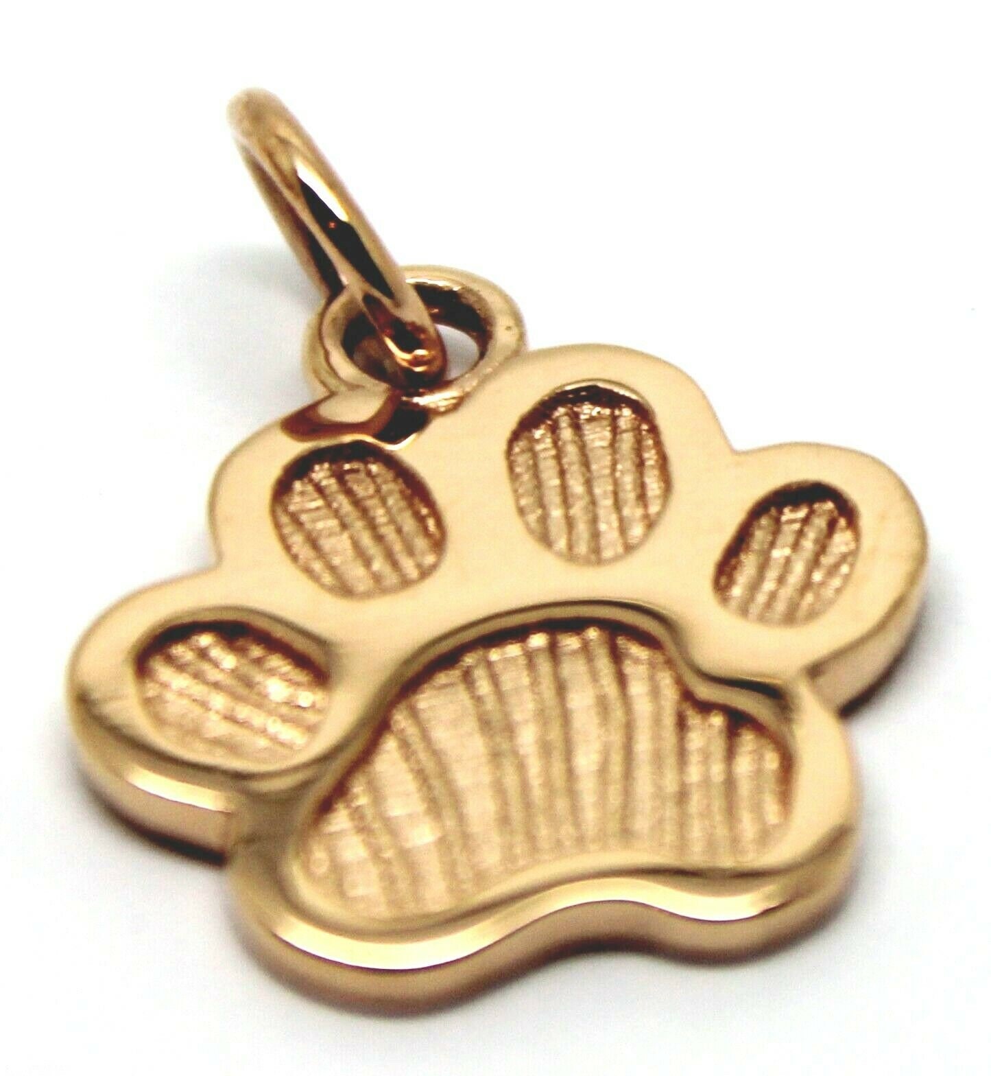 Kleiner 9 Karat Gelb-, Rosé - Oder Weißgold Hund Tier Anhänger Charm Schild von KaedesignsJewellery