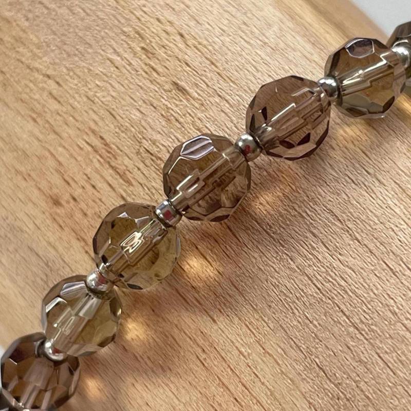 Armband Mit Schmuckperlen | Taupe von KaeferKasimir