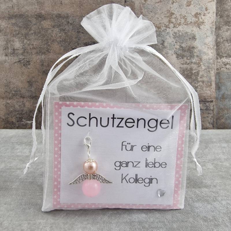 Schutzengel Schlüsselanhänger Geschenk Für Eine Ganz Liebe Kollegin - Glücksbringer Geburtstag Abschiedsgeschenk Geschenkidee Ruhestand von KaehnDesign