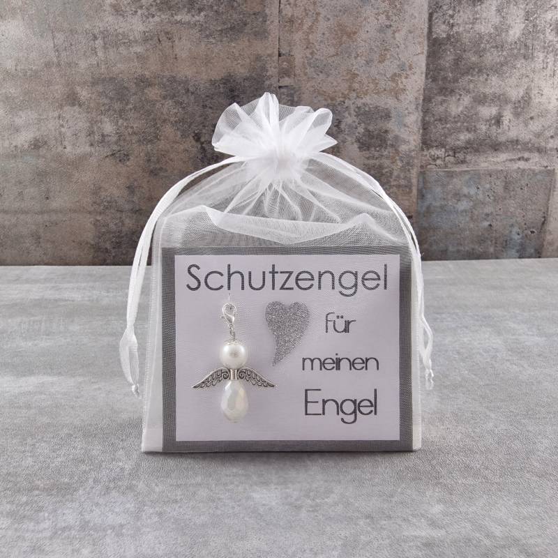 Schutzengel Schlüsselanhänger Geschenk Für Meinen Engel - Geburtstag Freundin Kollegin Erzieherin Abschied Glücksbringer Glückwunsch von KaehnDesign