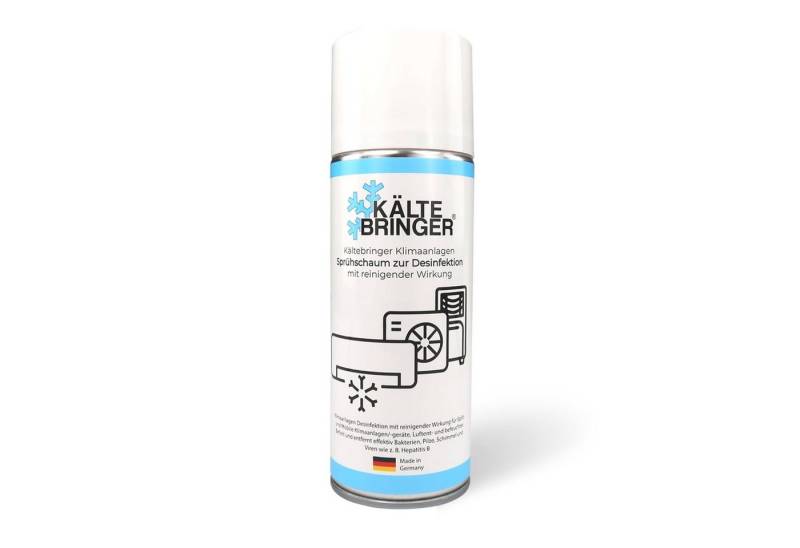 Kältebringer Klimaanlagen Reiniger und Desinfektionsschaum KRKR Reinigungsspray (Klimaanlagen Desinfektion, 400ml) von Kältebringer