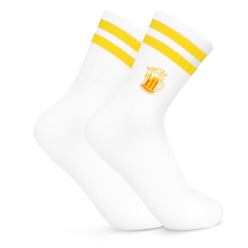 Kaempe Bier Socken Herren, Bier Geschenke für Männer und Frau,Biersocken, Malle Socken, Witzige Bierglas Socks, Tennissocken Mit Motiv Geschenk Kaempe Bier Socken Herren, Bier Geschenke für Männer und Frau,Biersocken, Malle Socken, Witzige Bierglas Socks, Tennissocken Mit Motiv Geschenk von Kaempe