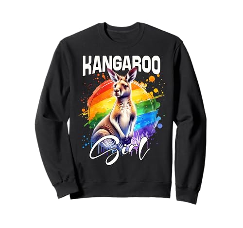 Kangaroo Mädchen Känguru Sweatshirt von Känguru Designs Damen