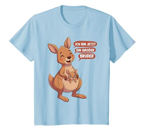 Kinder Ich Bin Jetzt EIN Großer Bruder German Big Brother Kangaroo T-Shirt Kinder Ich Bin Jetzt EIN Großer Bruder German Big Brother Kangaroo T-Shirt von Känguru - Geschwister Geschenk