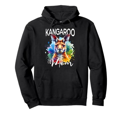 Kangaroo Mom Känguru Mama Pullover Hoodie von Känguru Mama Für Damen