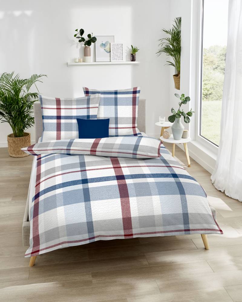 Kaeppel Bettwäsche "Madras Karo" 2 Stk. tlg. Mit Karomuster von Kaeppel