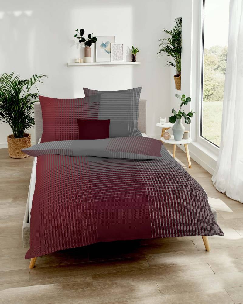 Kaeppel Bettwäsche "Master" 2 Stk. tlg. mit Karomuster von Kaeppel