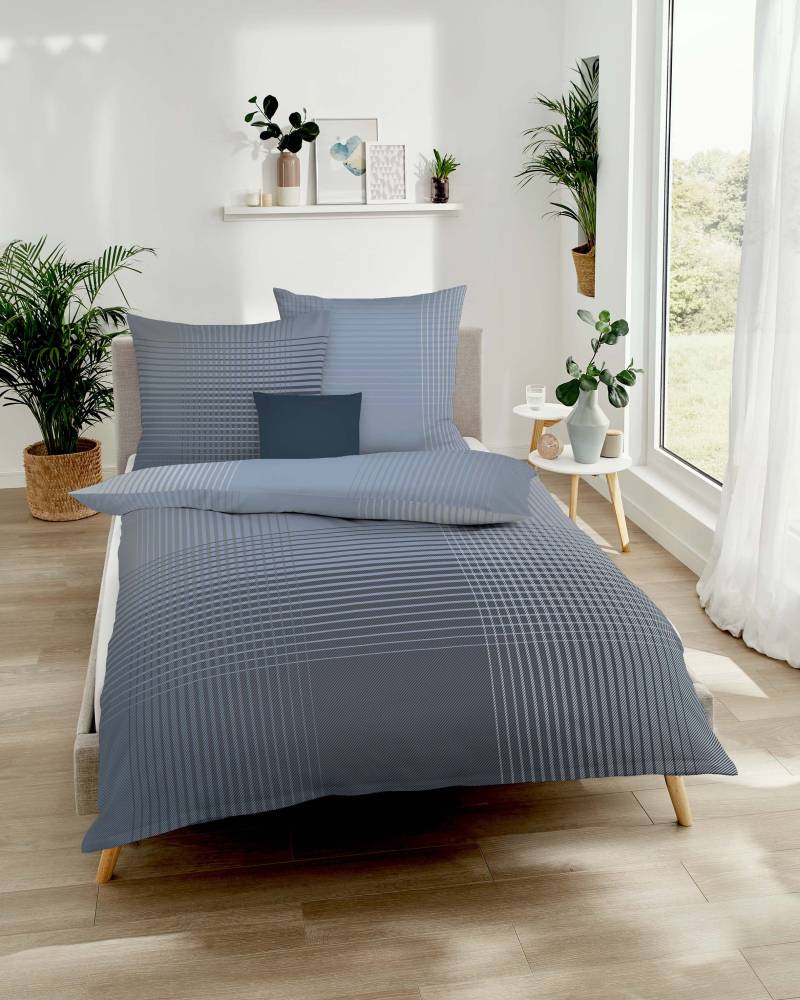 Kaeppel Bettwäsche "Master" 2 Stk. tlg. mit Karomuster von Kaeppel