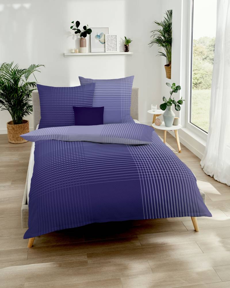 Kaeppel Bettwäsche "Master" 2 Stk. tlg. mit Karomuster von Kaeppel