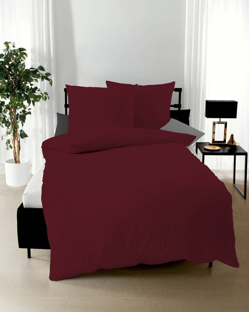 Kaeppel Bettwäsche "Uni" 2 Stk. tlg. Unifarben von Kaeppel