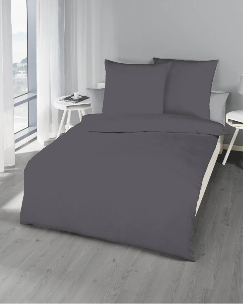 Kaeppel Bettwäsche "Uni" 2 Stk. tlg. einfarbig von Kaeppel