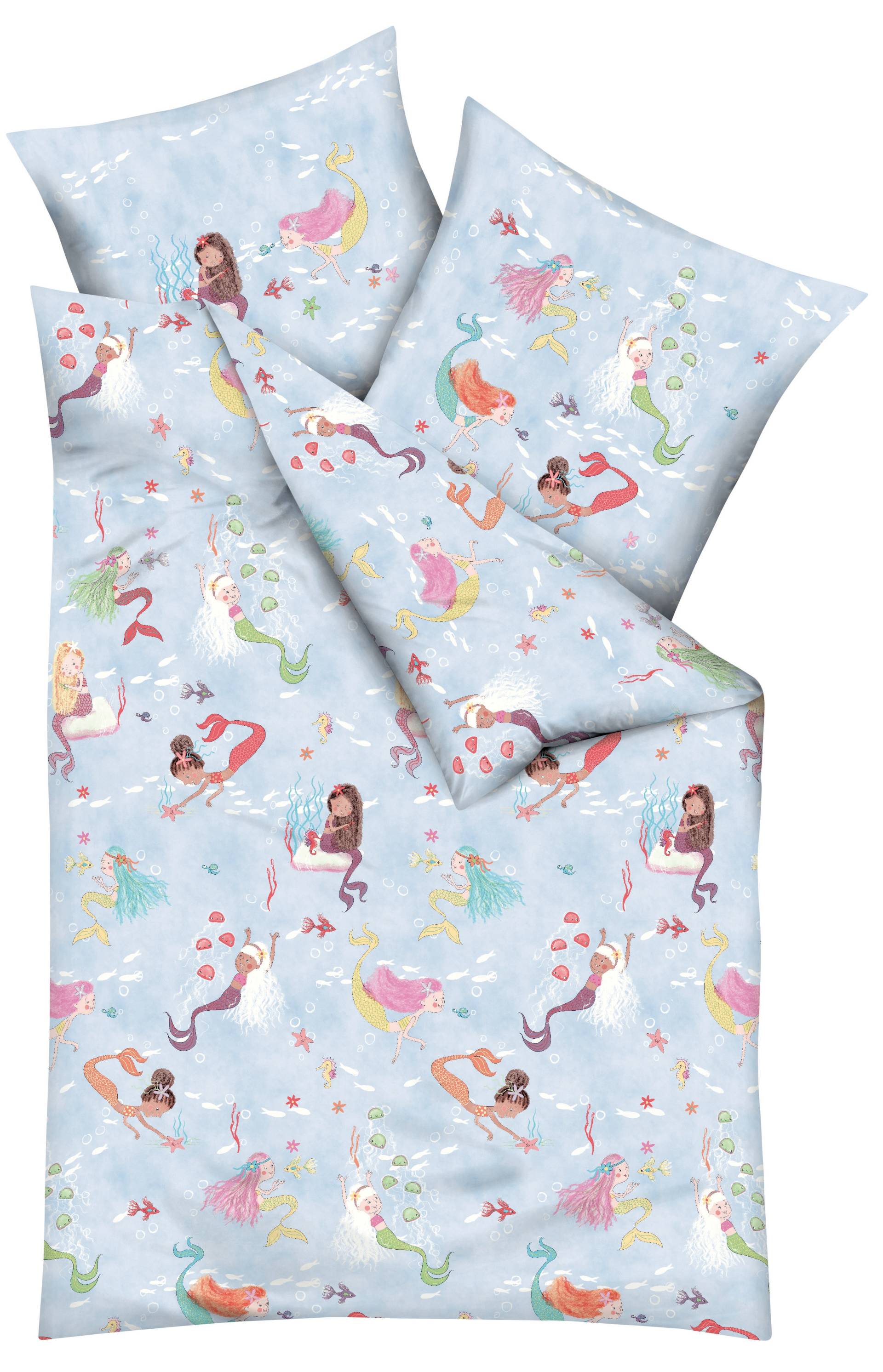 Kaeppel Kinderbettwäsche "Mermaids", angenehm wärmend Kaeppel Kinderbettwäsche "Mermaids", angenehm wärmend von Kaeppel