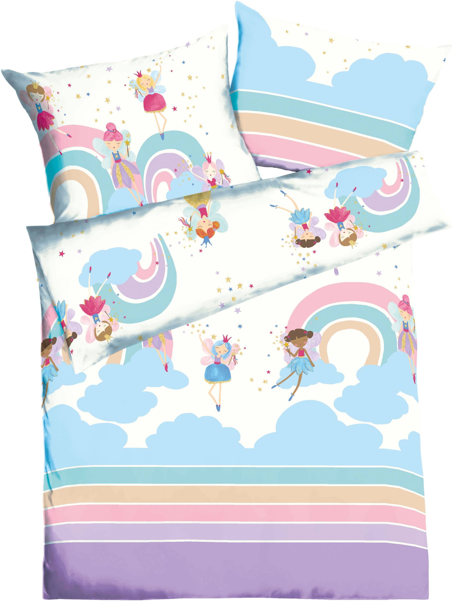 Kaeppel Kinderbettwäsche "Rainbow Fairies", Mit Feen Kaeppel Kinderbettwäsche "Rainbow Fairies", Mit Feen von Kaeppel