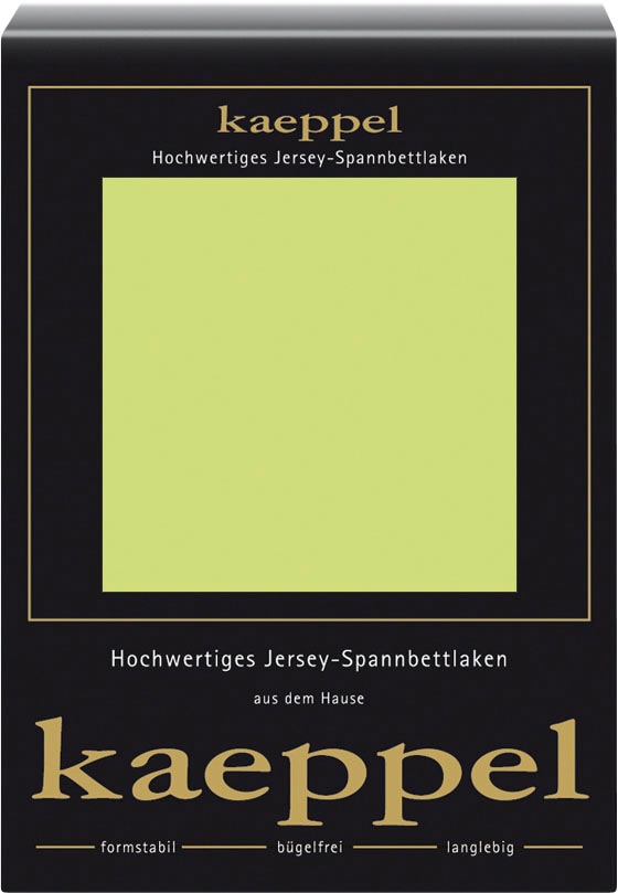 Kaeppel Spannbettlaken "Single Jersey Mako Cotton" Bettlaken aus 100% Baumwolle Kaeppel Spannbettlaken "Single Jersey Mako Cotton" Bettlaken aus 100% Baumwolle von Kaeppel
